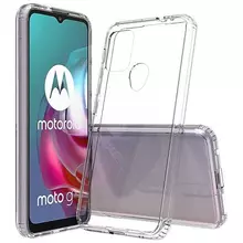 Чехол бампер для Motorola Moto G30 Anomaly Fusion Crystal Clear (Прозрачный)