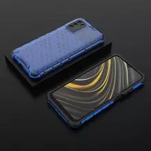 Чехол бампер для Xiaomi Poco M3 Anomaly Plasma Blue (Синий)