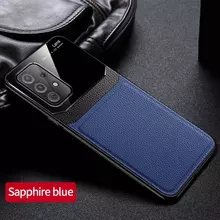 Чехол бампер для Samsung Galaxy A52 Anomaly Plexiglass Blue (Синий)