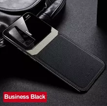 Чехол бампер для Vivo X50 Pro Anomaly Plexiglass Black (Черный)