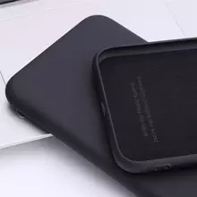 Чехол бампер для Realme 8 Pro Anomaly Silicone Black (Черный)