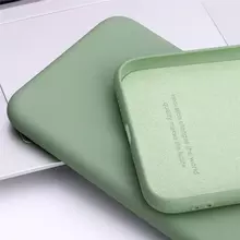 Чехол бампер для Realme 8 Pro Anomaly Silicone Light Green (Светло Зеленый)