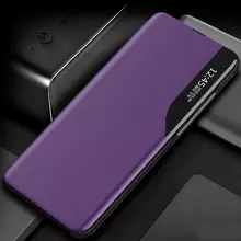 Чехол книжка для Samsung Galaxy S21 Ultra Anomaly Smart View Flip Purple (Фиолетовый)