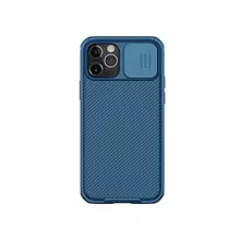 Чехол бампер для iPhone 12 Pro Max Nillkin CamShield Pro Magnetic Blue (Синий)