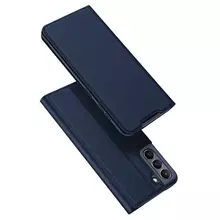 Чехол книжка для Samsung Galaxy S21 FE Dux Ducis Skin Pro Blue (Синий)