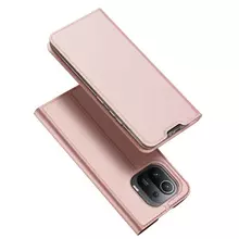 Чехол книжка для Xiaomi Mi 11 Pro Dux Ducis Skin Pro Rose Gold (Розовое золото)