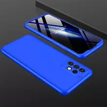 Чехол бампер для Samsung Galaxy A32 GKK Dual Armor Blue (Синий)