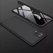Чехол бампер для Samsung Galaxy A22 GKK Dual Armor Black (Черный)