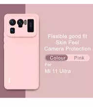 Чехол бампер для Xiaomi Mi 11 Ultra Imak UC-2 Pink (Розовый)