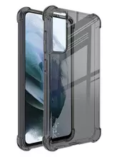 Чехол бампер для Samsung Galaxy S21 FE Imak Shock Clear Black (Прозрачный Черный) 6957476832861