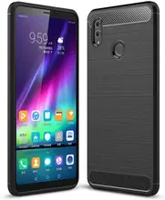 Чехол бампер для Huawei Honor Note 10 iPaky Carbon Fiber Black (Черный)