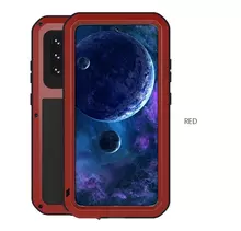 Чехол бампер для Samsung Galaxy A52 Love Mei PowerFull Red (Красный)