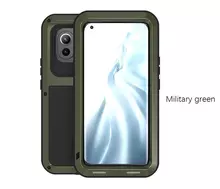 Чехол бампер для Xiaomi Mi 11 Love Mei PowerFull Army Green (Армейский Зеленый)