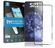 Защитное стекло для Samsung Galaxy S21 Mocolo Full Cover Glue Black (Черный)