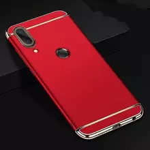Чехол бампер для Samsung Galaxy A40 Mofi Electroplating Red (Красный)