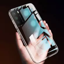 Чехол бампер для Samsung Galaxy A02s Mofi Slim TPU Crystal Clear (Прозрачный)