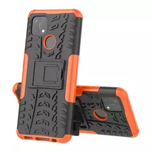 Чехол бампер для Oppo A15 Nevellya Case Orange (Оранжевый)