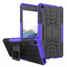 Чехол бампер для Sony XperiA XZ Nevellya Case Purple (Фиолетовый)