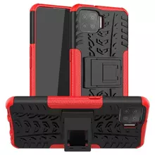 Чехол бампер для Oppo A73 Nevellya Case Red (Красный)