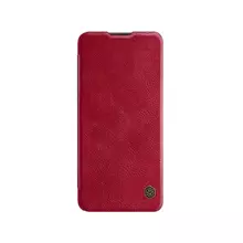 Чехол книжка для OnePlus 9R Nillkin Qin Red (Красный)