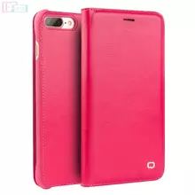 Чехол книжка для iPhone SE 2020 Qialino Magnetic Classic Pink (Розовый)