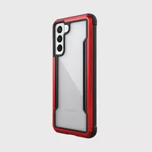 Чехол бампер для Samsung Galaxy S21 Raptic Shield Red (Красный)