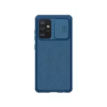 Чехол бампер для Samsung Galaxy A52 Nillkin CamShield Pro Blue (Синий)