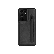 Чехол бампер для Samsung Galaxy S21 Ultra Nillkin Aoge Black (Черный)