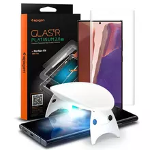 Защитное стекло для Samsung Galaxy Note 20 Ultra Spigen Glas.tR Platinum Crystal Clear (Прозрачный)