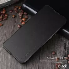 Чехол книжка для Samsung Galaxy S21 Plus X-Level Leather Book Black (Черный)