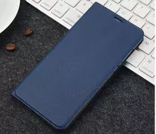 Чехол книжка для Huawei Y7 Pro 2019 Alivo Leather Blue (Синий)