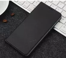 Чехол книжка для Huawei Y7 Pro 2019 Alivo Leather Black (Черный)