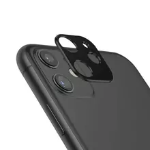 Защитное стекло на камеру для iPhone 11 Anomaly Camera Glass Plate Black (Черный)