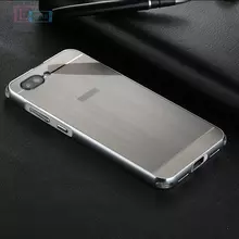 Чехол бампер для Asus ZenFone 4 Max ZC520KL Anomaly Aluminium Silver (Серебристый)