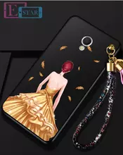 Чехол бампер для Huawei Honor 6A Anomaly Barbi Boom Black Girl in Gold Dress (Черный Девушка в Золотом)