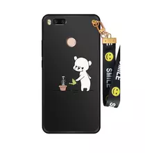 Чехол бампер для XiaoMi RedMi 4A Anomaly Boom Black Bear (Черный Медведь)