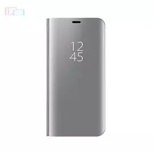 Чехол книжка для Huawei P30 Lite Anomaly Clear View Silver (Серебристый)