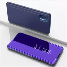 Чехол книжка для Motorola Moto G9 Plus Anomaly Clear View Purple (Фиолетовый)