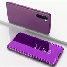 Чехол книжка для OnePlus Nord Anomaly Clear View Lilac Purple (Пурпурный)