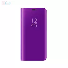 Чехол книжка для Samsung Galaxy M20 Anomaly Clear View Lilac Purple (Пурпурный)