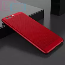 Чехол бампер для Huawei Honor 7A Anomaly Air Red (Красный)
