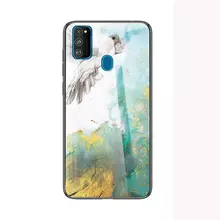 Чехол бампер для Samsung Galaxy M30s Anomaly Cosmo Flying pigeon (Летящий голубь)