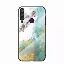 Чехол бампер для Huawei Y6p Anomaly Cosmo Flying pigeon (Летящий голубь)