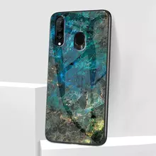 Чехол бампер для Samsung Galaxy A40s Anomaly Cosmo Emerald (Изумрудный)