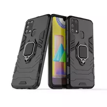 Чехол бампер для Samsung Galaxy M31 Anomaly Defender S Black (Черный)