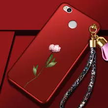 Чехол бампер для Huawei Nova 2 Anomaly Flowers Boom Red Flower (Красный Цветок)