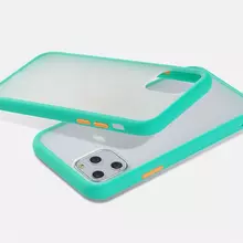 Чехол бампер для IPhone 11 Pro Max Anomaly Fresh Line Turquoise (Бирюзовый)