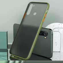 Чехол бампер для Xiaomi Redmi Note 8 Anomaly Fresh Line Green (Зеленый)