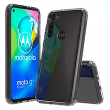 Чехол бампер для Motorola Moto G8 Power Anomaly Fusion Gray (Серый)