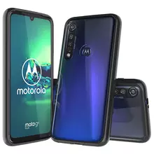 Чехол бампер для Motorola Moto G8 Plus Anomaly Fusion Black (Черный)